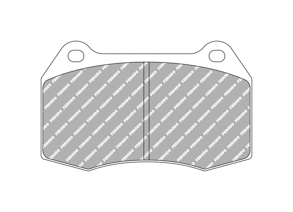 FERODO FCP1298H DS2500 Brake pads front NISSAN GT-R R33/R34 Photo-0 