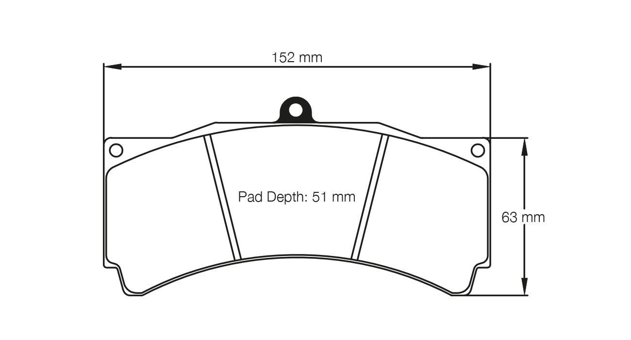 PAGID 1538-RSL29 Front brake pads RSL29 BMW M3 [E92] GT4 race version Photo-0 