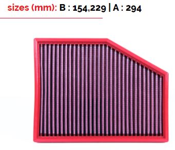 BMC FB351/01 AIR FILTER 154 / 229x294 Photo-0 