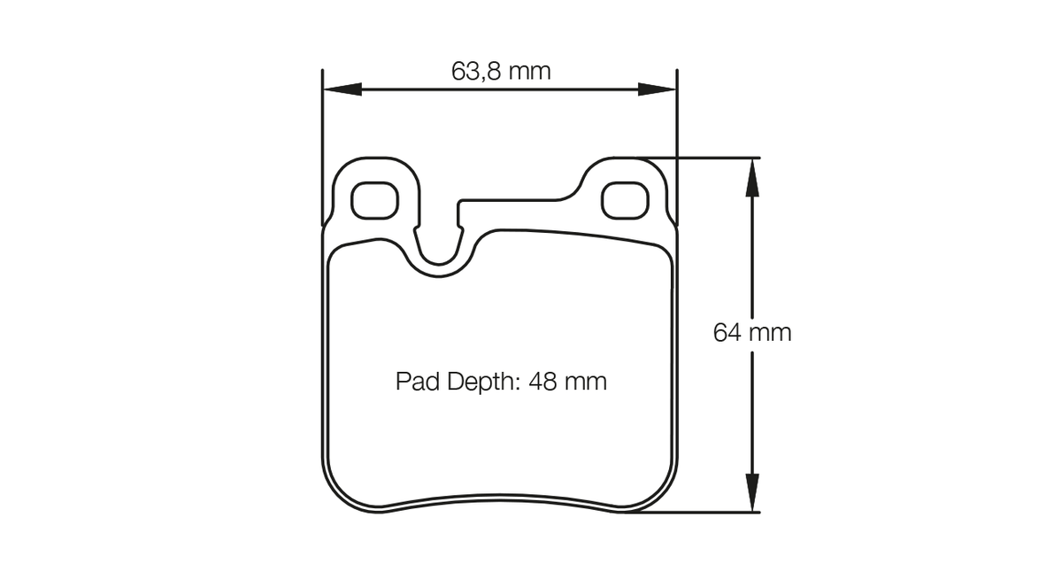 PAGID 1580-RS42 Brake Pads Photo-0 