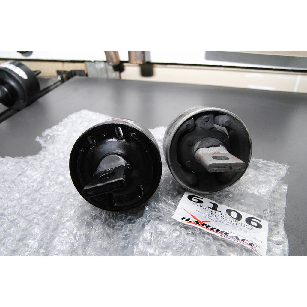 HARDRACE 6106 REAR TRAILING ARM BUSHING Harden Rubber Equipped. 2 PCS/SET HONDA CIVIC EG/EK Photo-2 