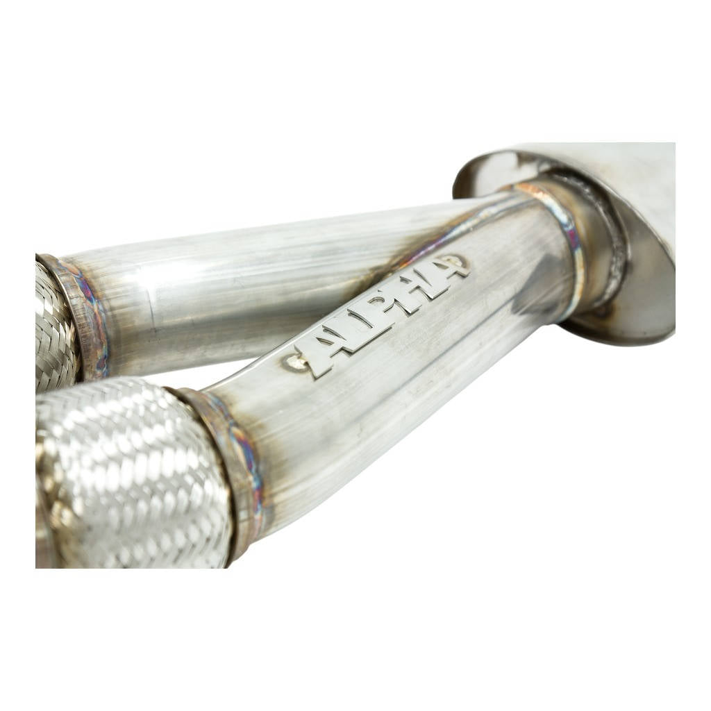 AMS ALP.07.05.0003-2 Midpipe / Y-Pipe Non-Resonated 76mm Exit for NISSAN R35 GT-R Photo-2 