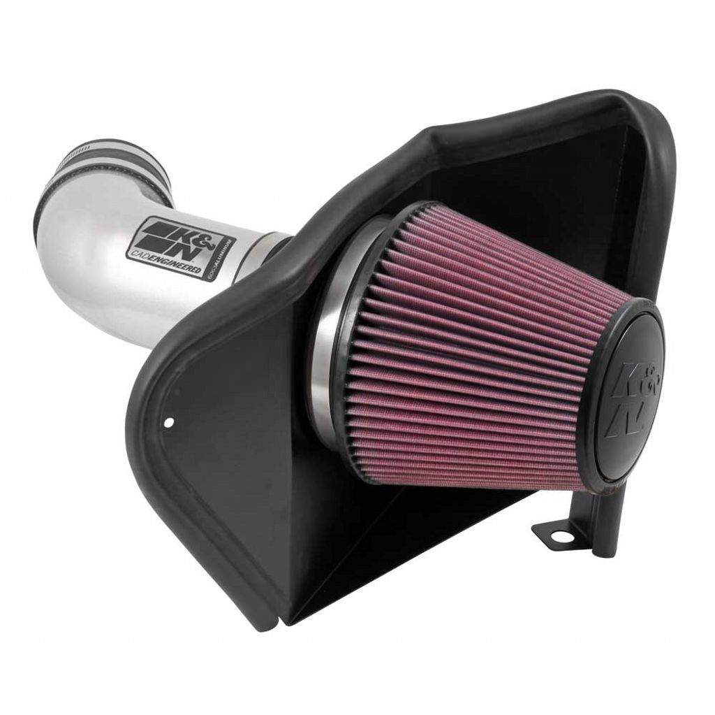 K&N 77-1567KS Performance Air Intake System PERF. INTAKE KIT; JEEP GRAND CHEROKEE SRT 8 V8-6.4L, 12-15 Photo-0 
