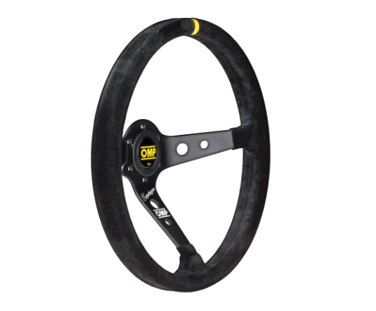 OMP OD0-2021-071 (OD/2021/N) Steering wheel CORSICA SUPERLEGGERO (light), suede, black, diam.350mm, reach 95mm Photo-1 
