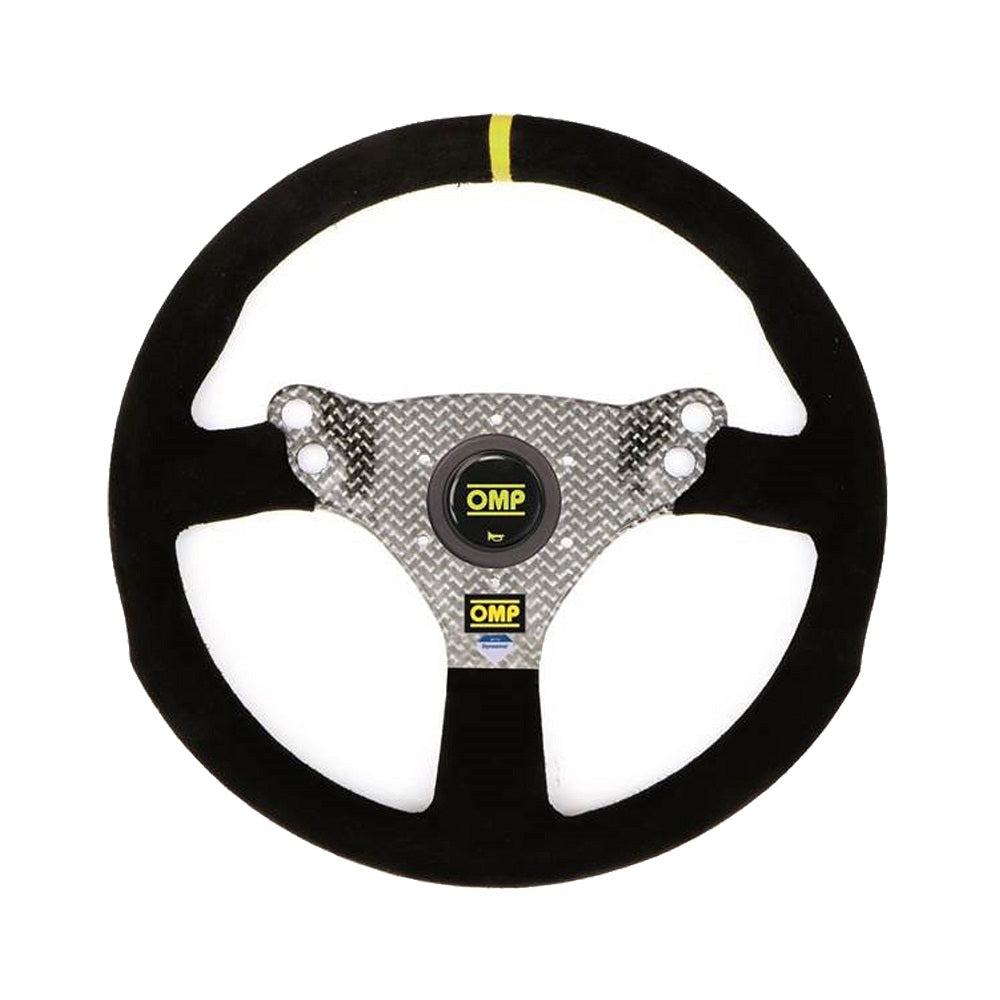 OMP OD0-2048-071 (OD/2048/N) 320 HYBRID S, Steering wheel, suede, flat, black Photo-0 