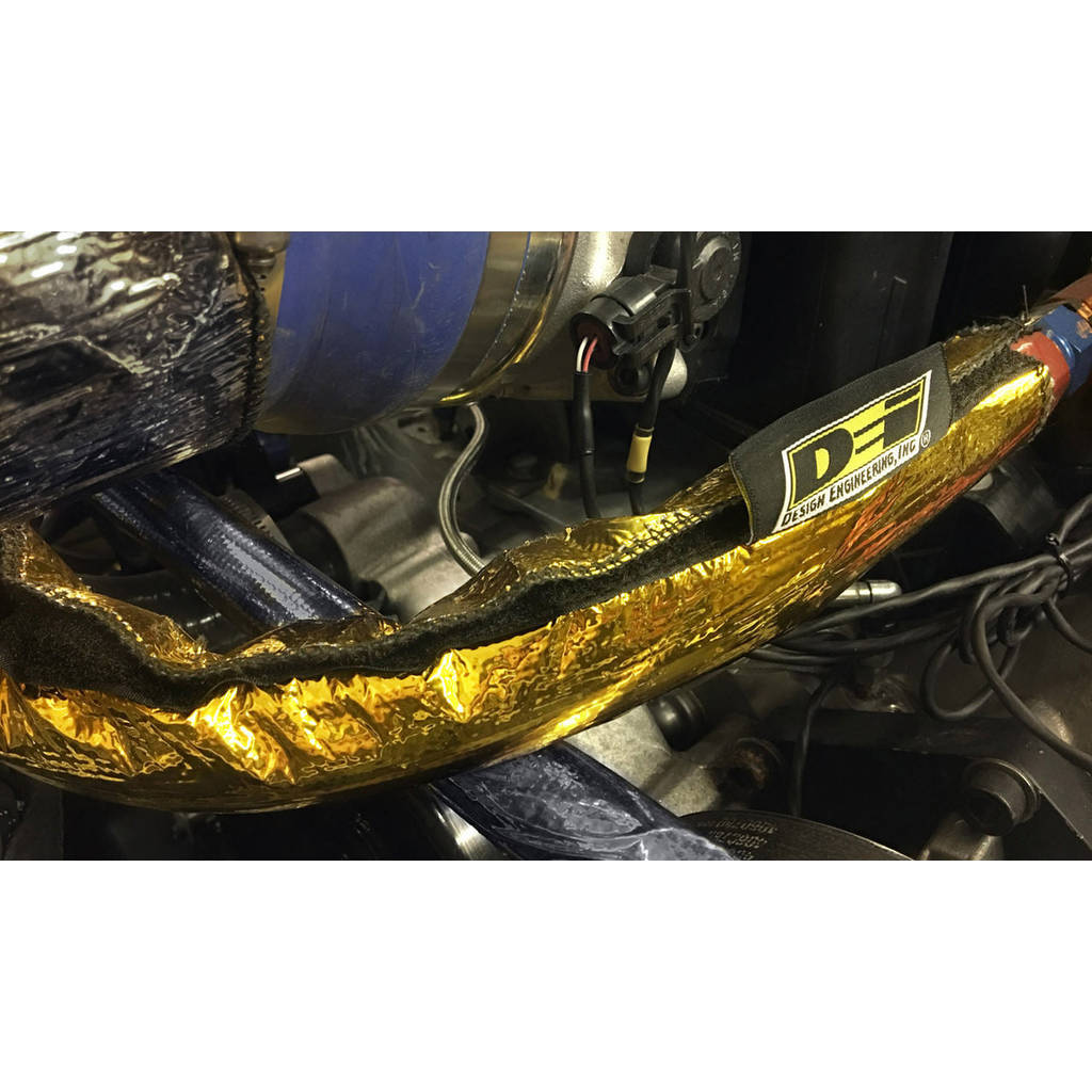 DEI 010458 TBA Heat Shroud 1/2" to 1-1/4" I.D. x 3ft GOLD Photo-8 