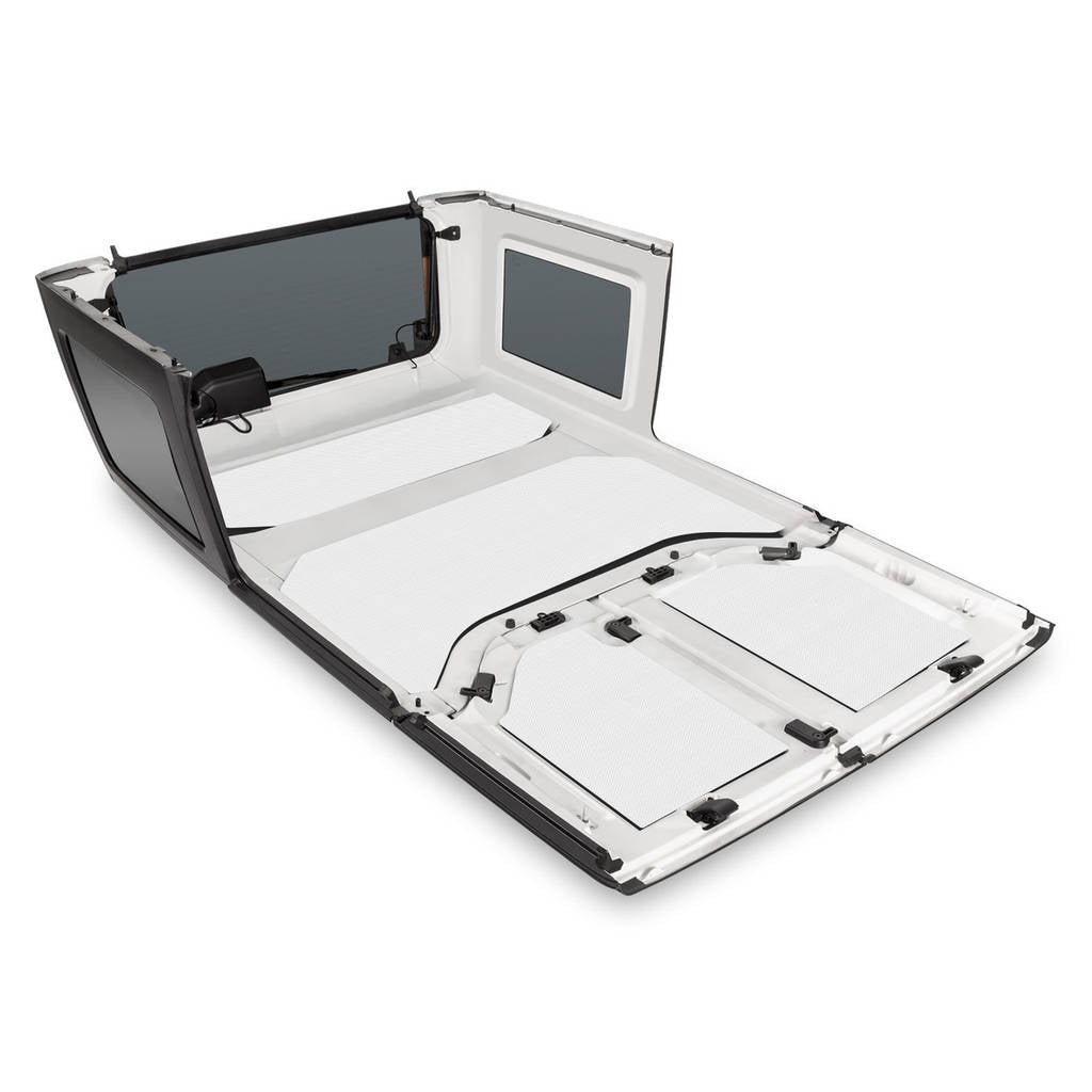 DEI 050135 Sound Deadening Headliner JEEP Wrangler 2007 to 2010 4 Dr 4-pc White Photo-1 