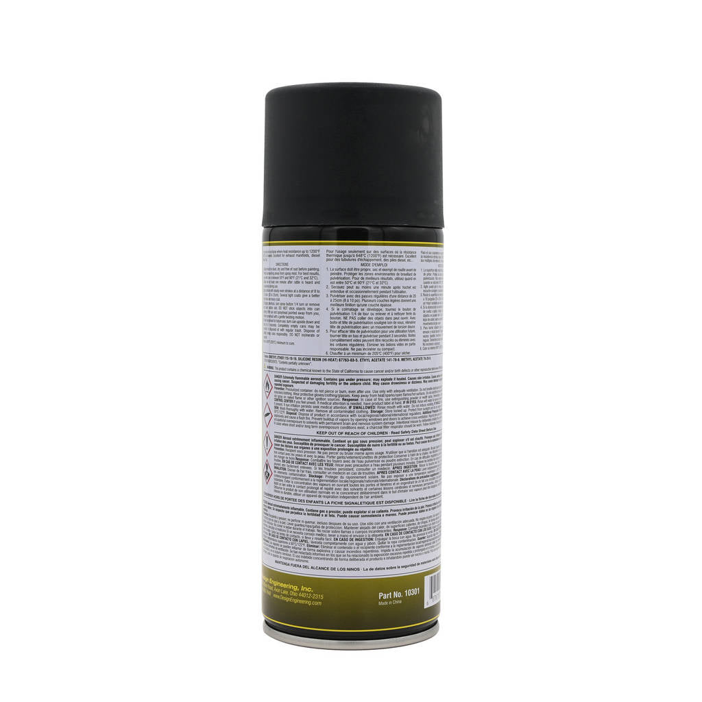 DEI 010301 HT Silicone Coating Black (6 per master carton) Photo-1 