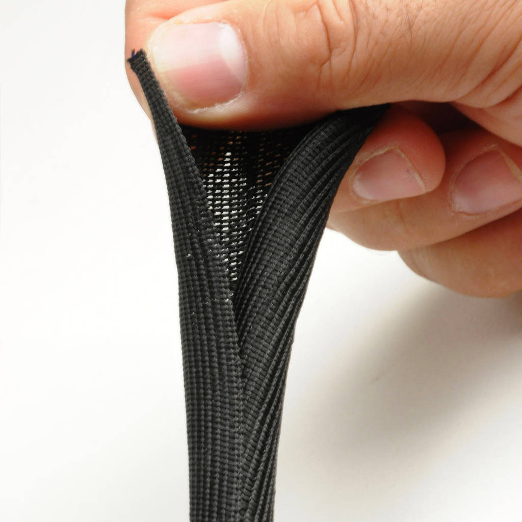 DEI 010650 Split Wire Sleeve Easy Loom™ 5mm-3/16" x 20' Black Photo-11 