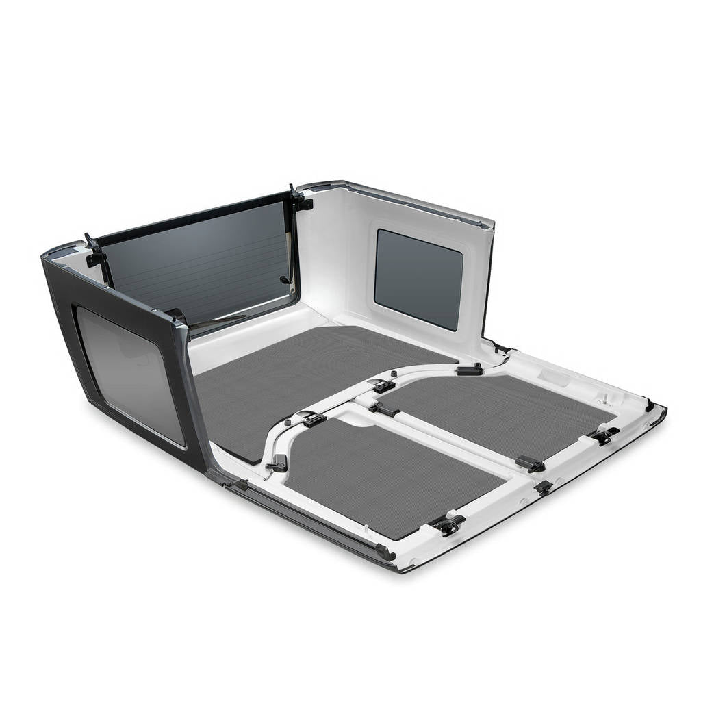 DEI 050134 Sound Deadening Headliner JEEP Wrangler 2007 to 2010 2 Dr 3-pc Gray Photo-1 