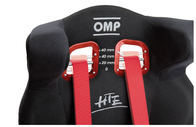 OMP HC0-0893 (HC/893) HSC PATENT KIT FOR SHOULDER HARNESS SLOT ADJUSTABLE COVER FOR 3 POSITION SETTINGS Photo-0 