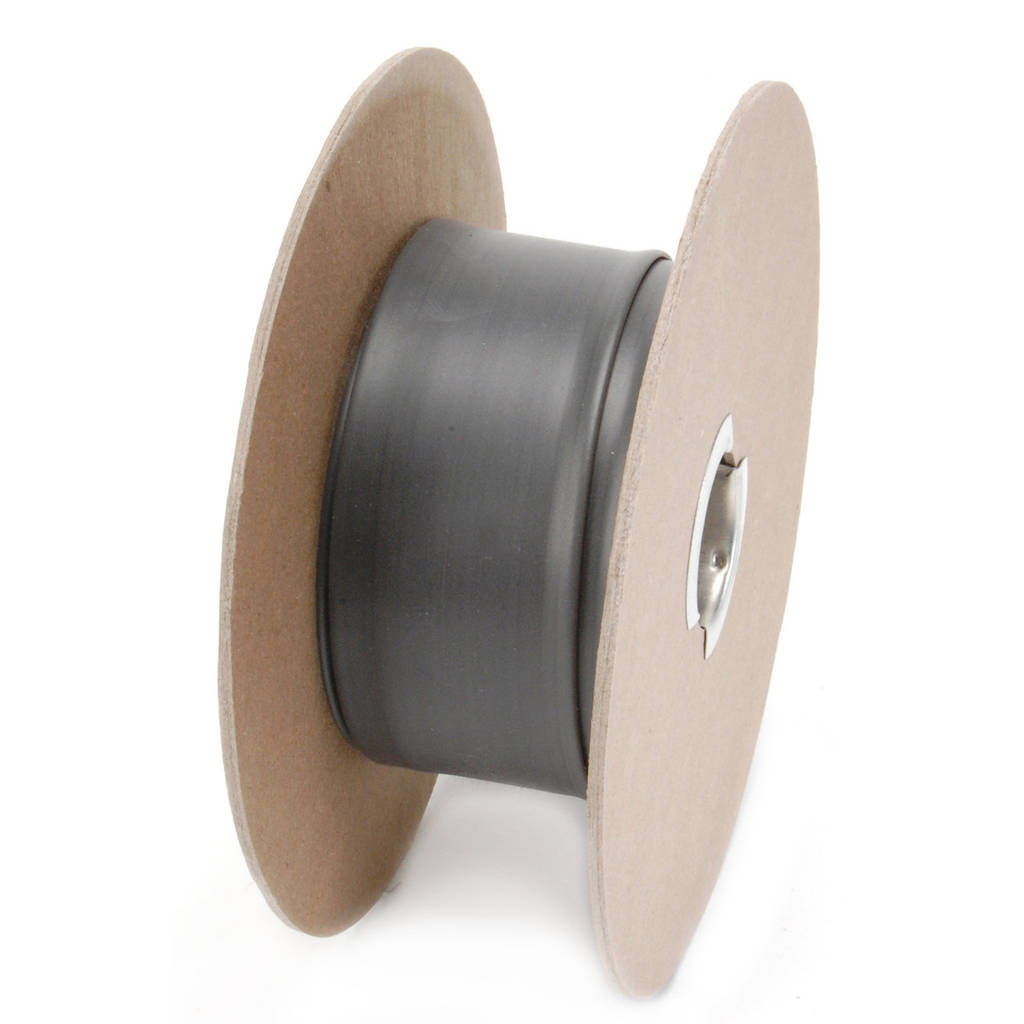DEI 010853 Hi-Temp Shrink Tube 24mm x 50ft Spool Black Photo-0 