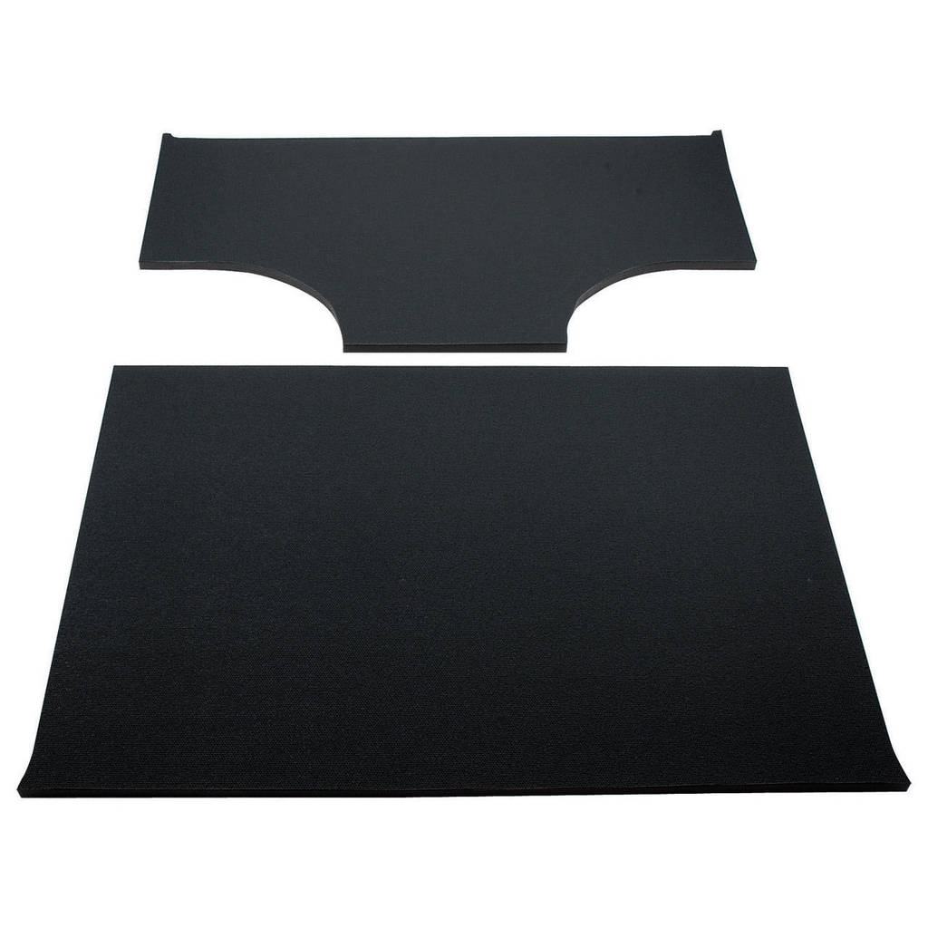DEI 050146 Sound Deadening Headliner JEEP Wrangler 2003 to 2006 TJ 2-pc Black Photo-0 