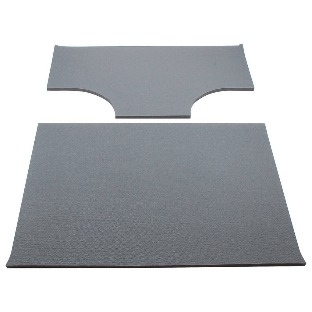 DEI 050147 Sound Deadening Headliner JEEP Wrangler 2003 to 2006 TJ 2-pc Gray Photo-0 