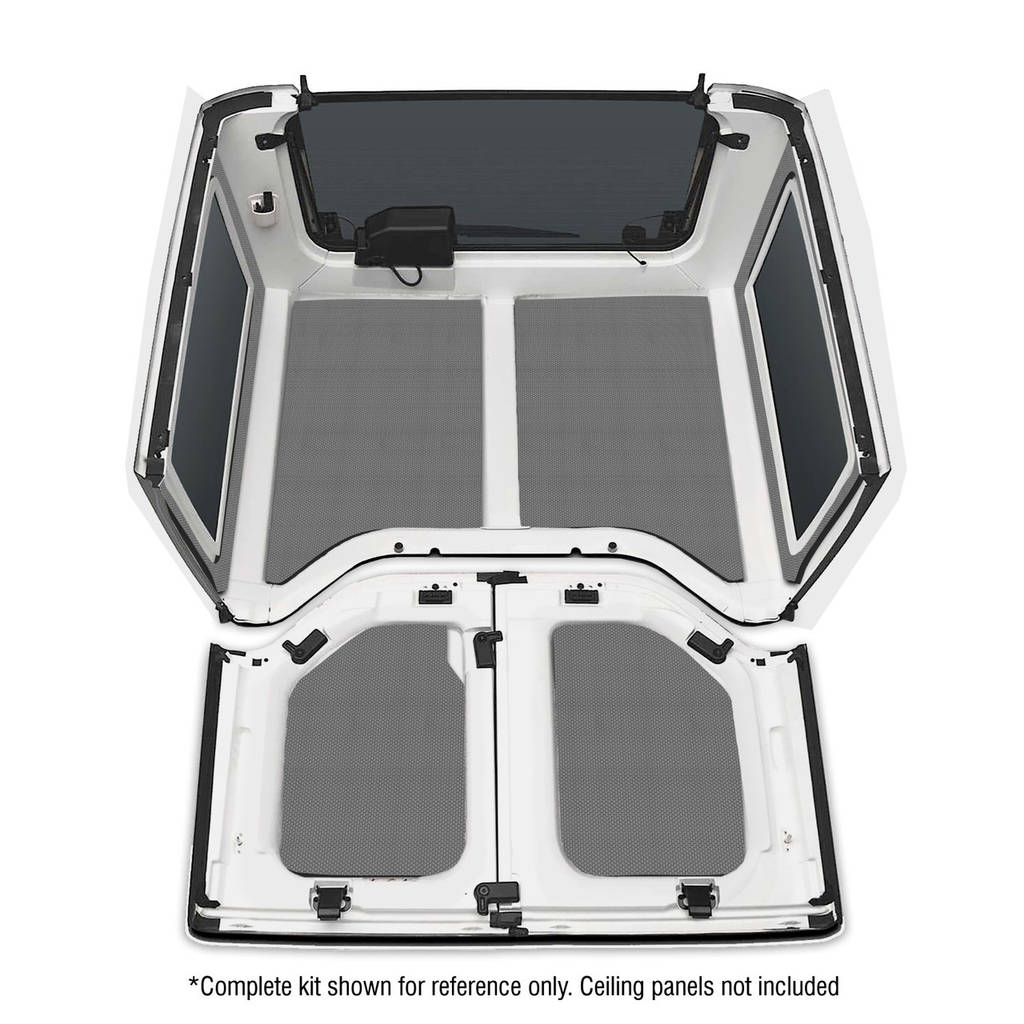 DEI 050153 Sound Deadening Rear Side Window JEEP Wrangler 2011-up 2-Dr Gray Photo-1 
