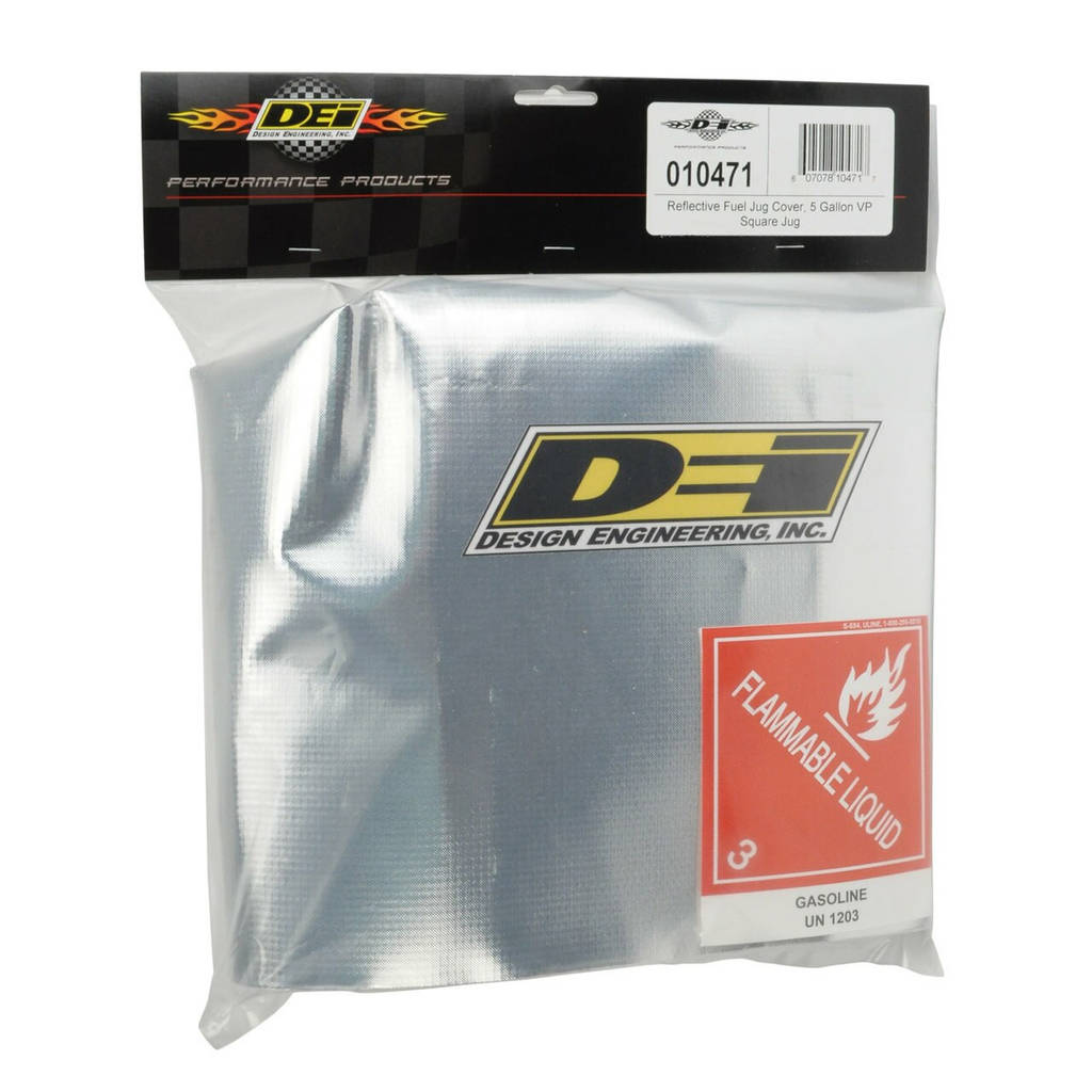 DEI 010471 Reflective Fuel Jug Cover 5 Gallon Plastic Jug (VP) Square Photo-1 