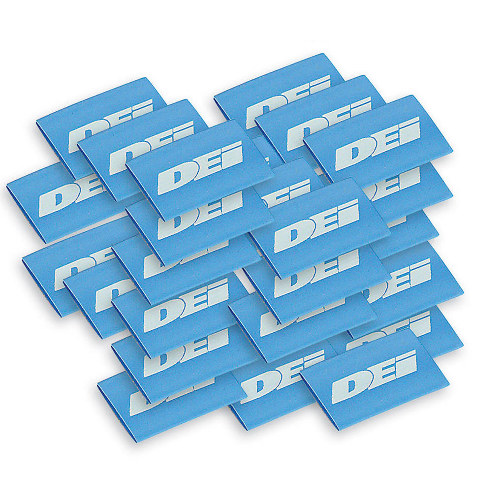 DEI 010831 Hi-Temp Shrink Tube 12mm x 1.5" Blue Photo-0 