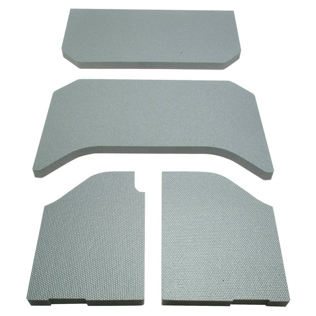 DEI 050133 Sound Deadening Headliner JEEP Wrangler 2007 to 2010 4 Dr 4-pc Gray Photo-0 