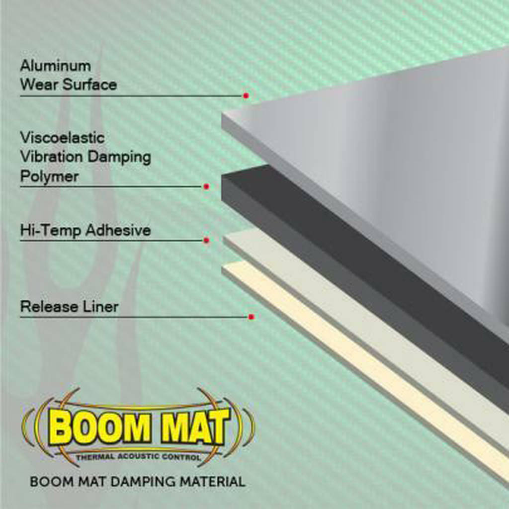 DEI 050204 Damping Material 12" x 12-1/2" (2mm) 8.3 sq ft 8 Sheets Photo-12 