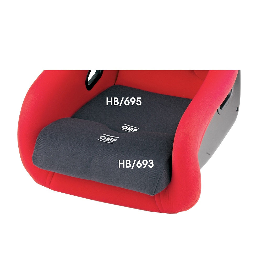 OMP HB0-0693-071 (HB/693/N) LEG SUPPORT SEAT CUSHION BLACK Photo-0 