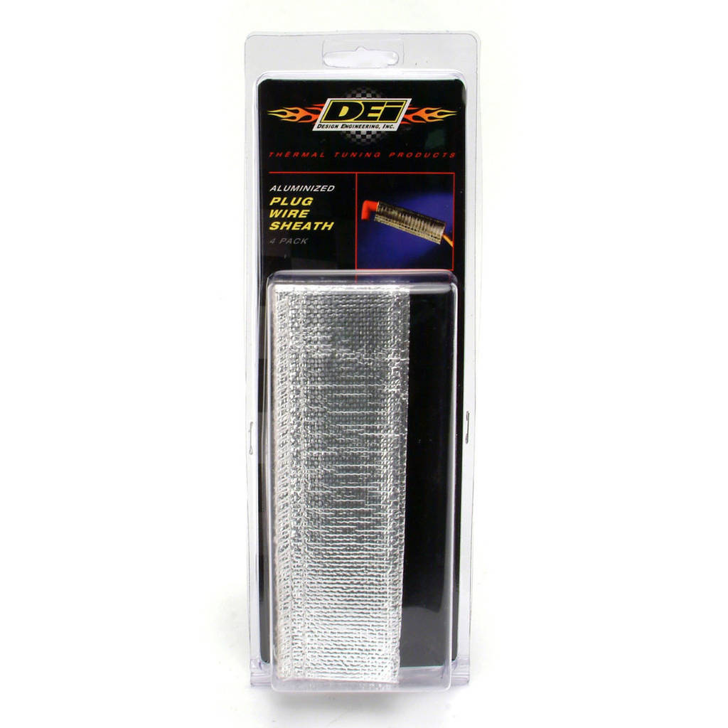 DEI 010409 Plug Wire Sheath 3/4" x 6" 4-pack Aluminum Photo-2 
