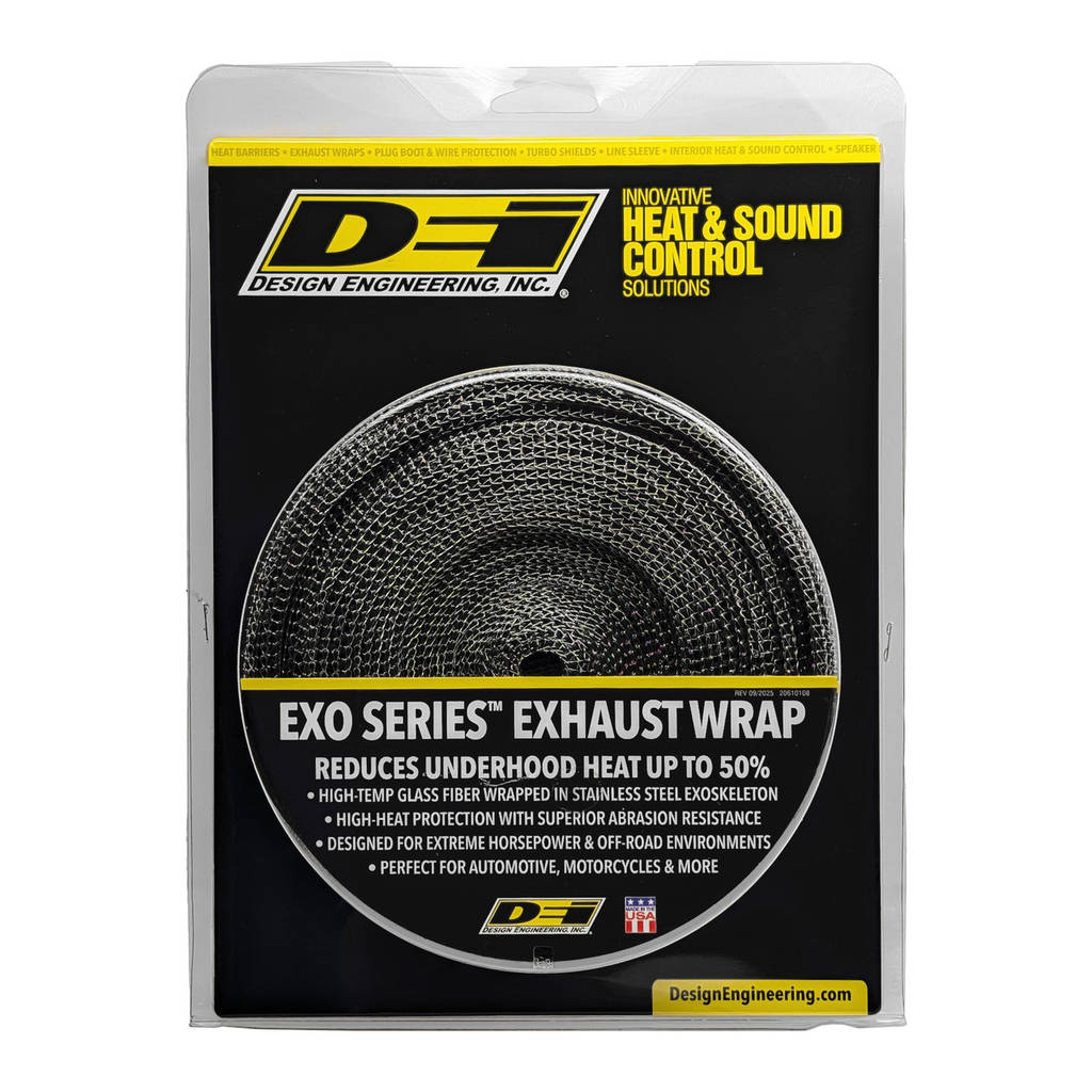 DEI 010058 Exhaust Wrap 1.5" x 30ft EXO Black Photo-2 
