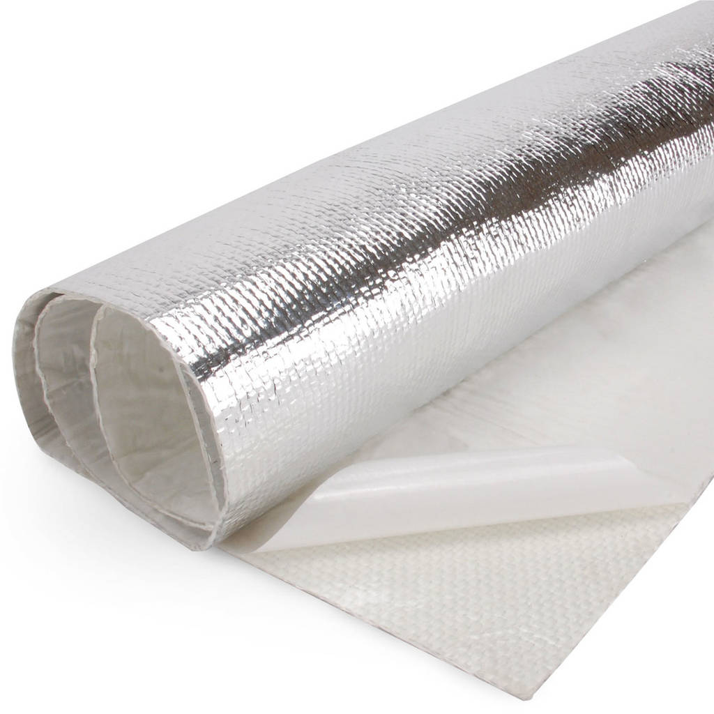 DEI 010090 Heat Screen ™ Mylar Radiant Glass Fiber Matting w/Adhesive Backing 36" x linear foot Photo-0 