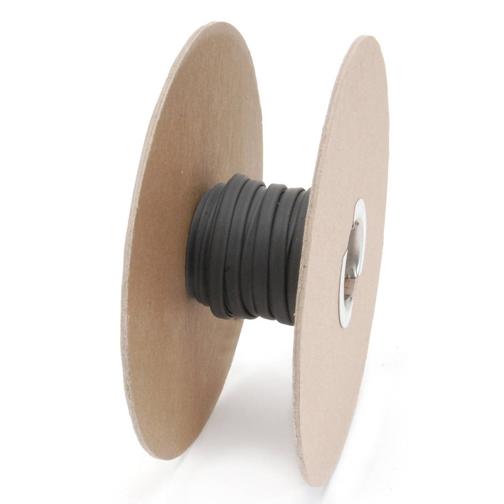 DEI 010854 Hi-Temp Shrink Tube 3mm x 50ft Spool Black Photo-0 