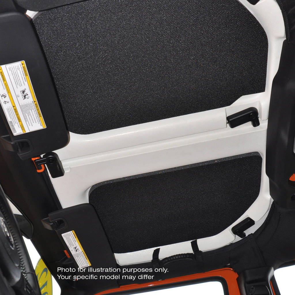 DEI 050131 Sound Deadening Headliner JEEP® Wrangler 2007 to 2010 4 Dr 4-pc Black Photo-5 