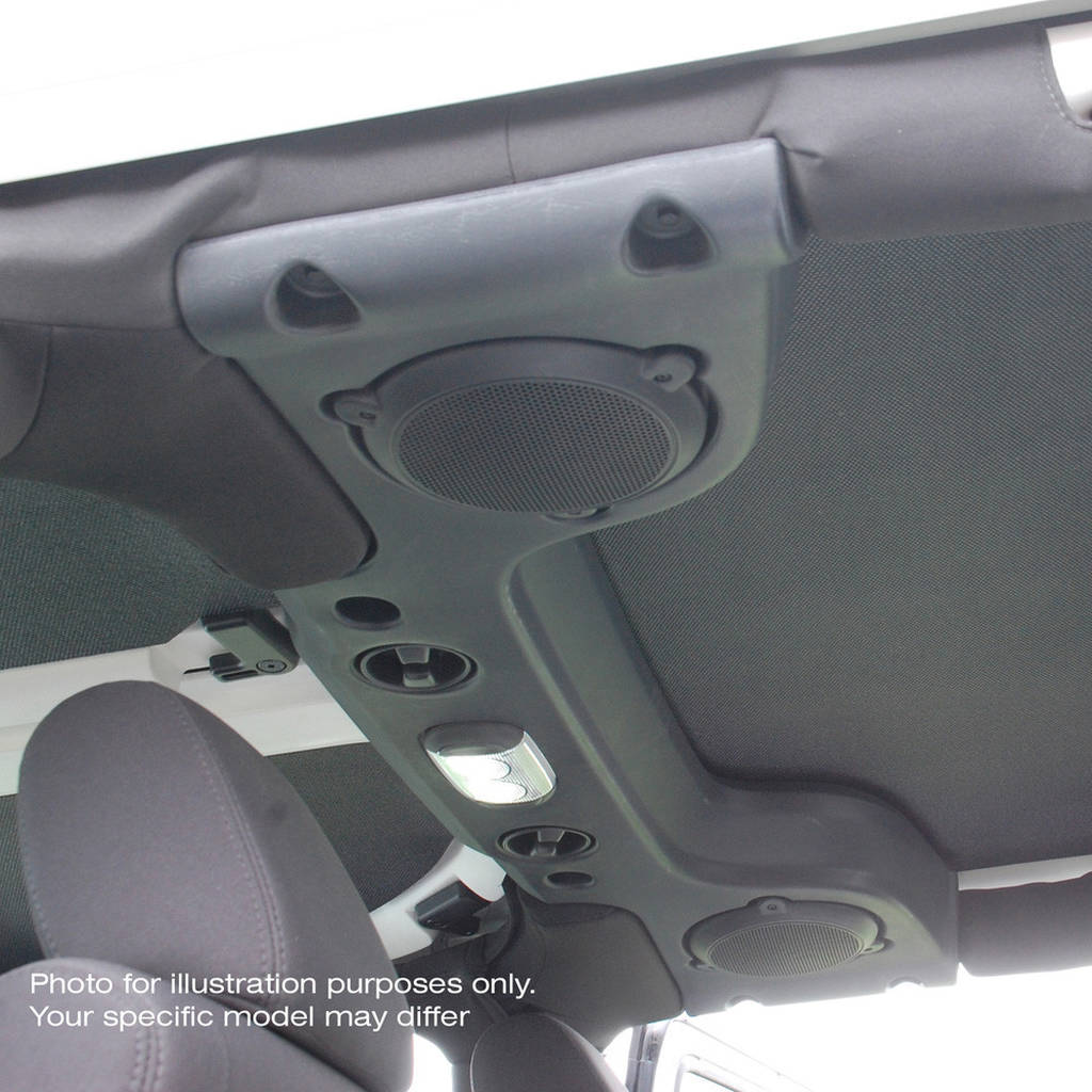 DEI 050131 Sound Deadening Headliner JEEP® Wrangler 2007 to 2010 4 Dr 4-pc Black Photo-6 