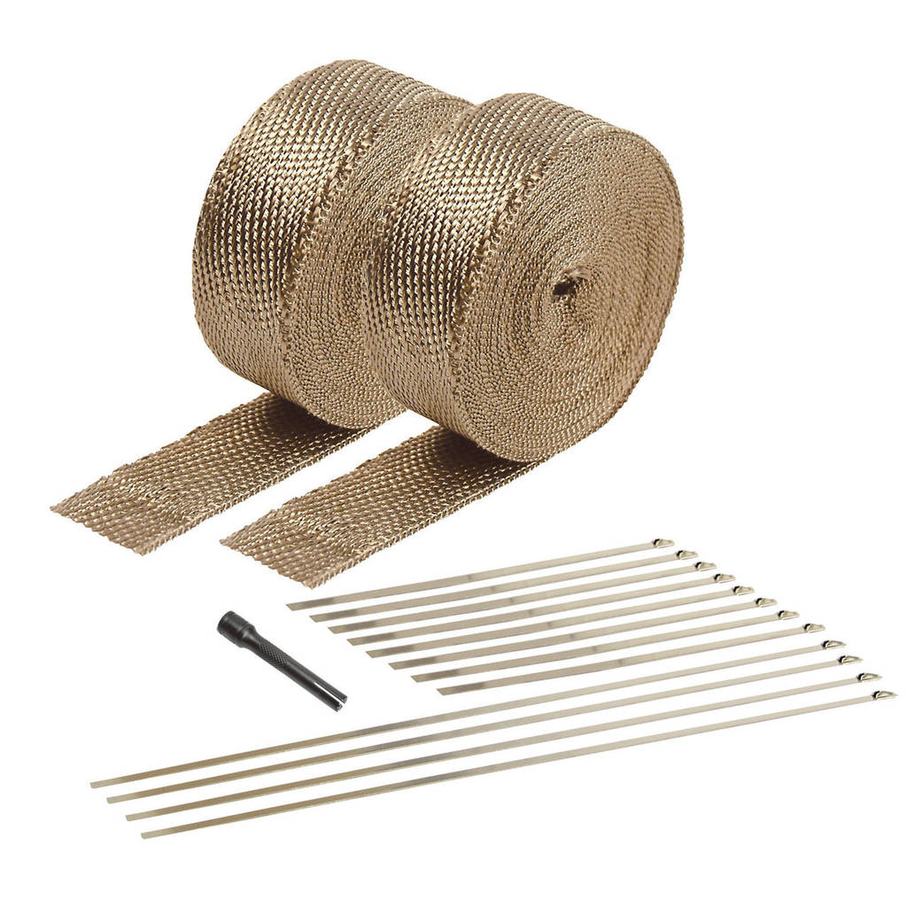 DEI 010095 Exhaust Wrap Kits Kit Titanium Photo-0 