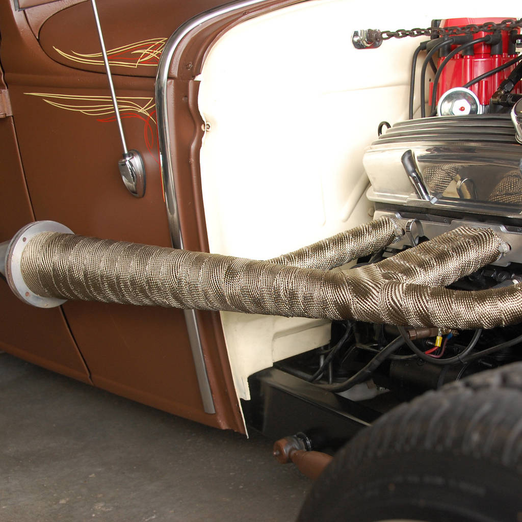 DEI 010129 Exhaust Wrap Titanium 2" x 15ft Photo-6 