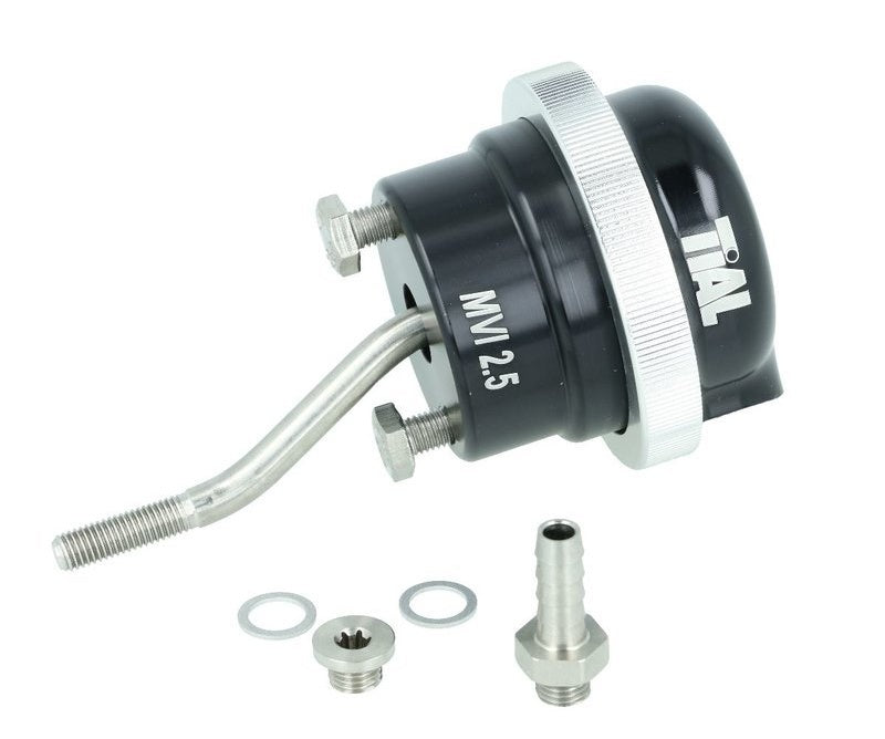 TIAL 005472 Actuator MV-I 2.5 Black 18 PSI, bent rod Photo-0 