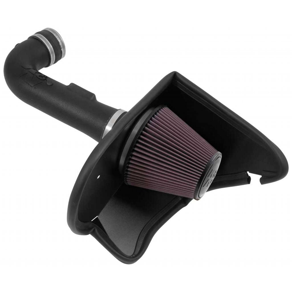 K&N 63-3094 Performance Air Intake System AIRCHARGER; CHEVROLET CAMARO V6-3.6L F/I, 2016-2017 Photo-0 