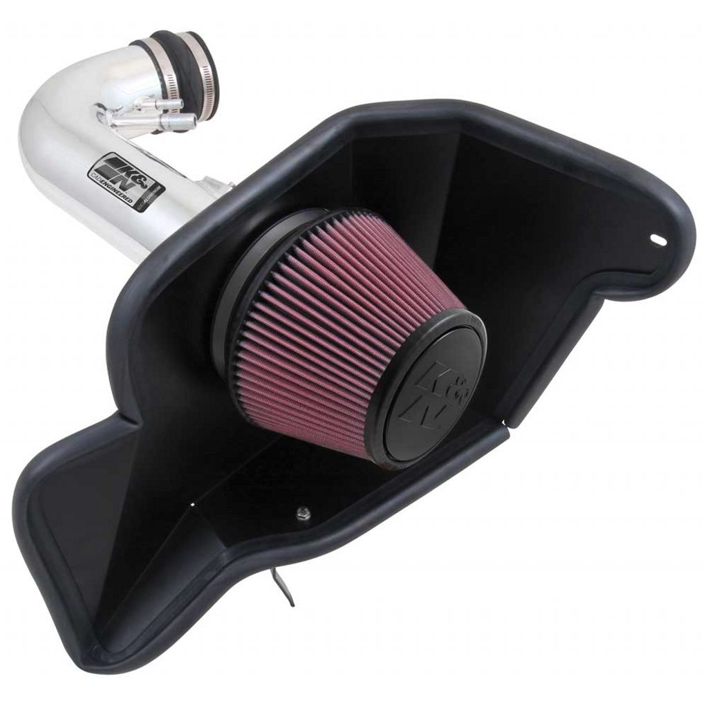 K&N 69-3535TP Performance Air Intake System TYPHOON; FORD MUSTANG GT 5.0L-V8, 2015 Photo-0 