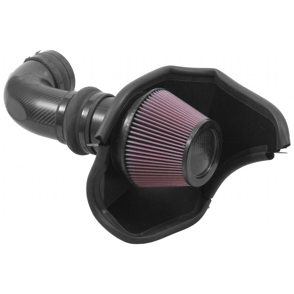 K&N 63-3096 Performance Air Intake System AIRCHARGER; CADILLAC CTS-V V8-6.2L F/I; 2016-2017 Photo-0 