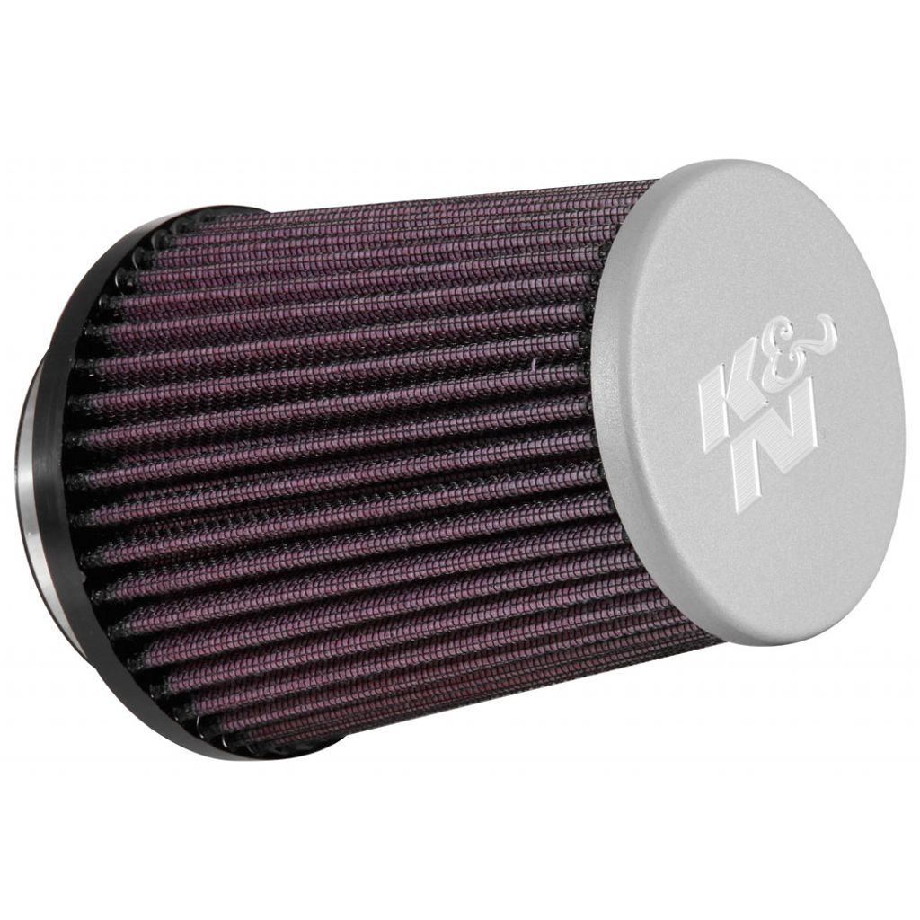 K&N RE-5287 UNIVERSAL Rubber Filter 3"FLG; 4-1/2" OD B, 2-1/4" H - SILVER TOP Photo-0 