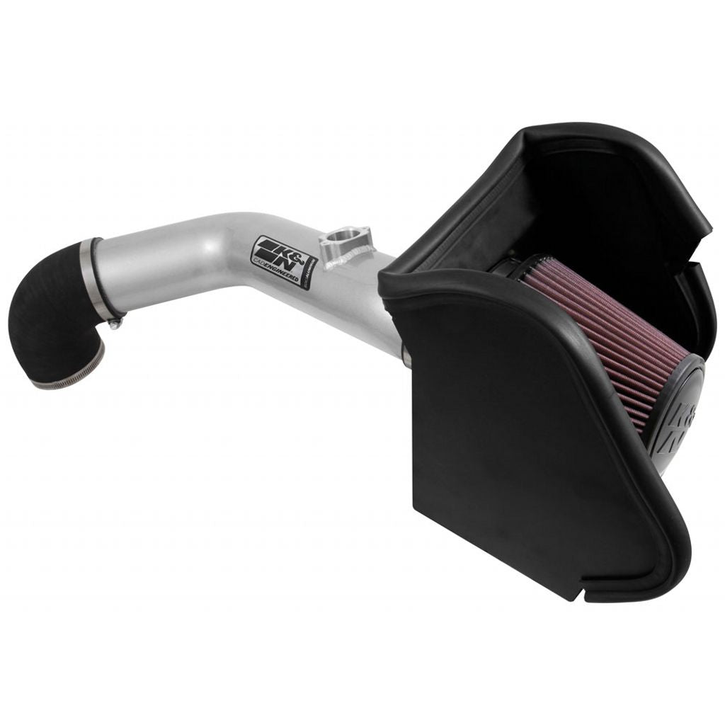 K&N 77-6017KS Performance Air Intake System PERF. INTAKE KIT; NISSAN TITAN XD V8-5.0L F/I, 2016-2017 Photo-0 