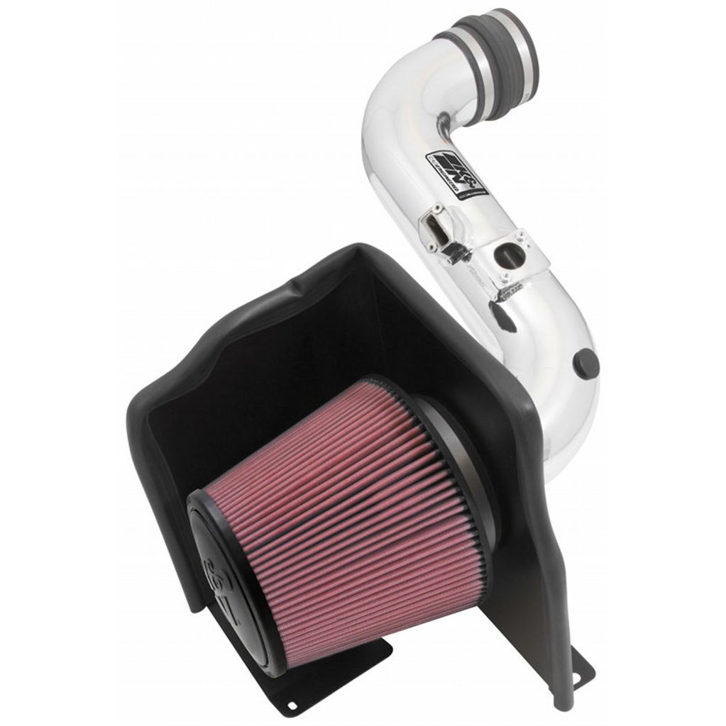 K&N 77-3087KP Performance Air Intake System PERF. INTAKE KIT;GMC SIERRA, 2500/3500HD V8-6.6L,2015 Photo-0 