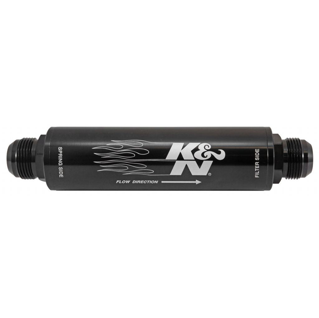 K&N 81-1012 Fuel/Oil Filter IN-LINE GAS/OIL Filter - 16AN, 74 MICRON Photo-0 