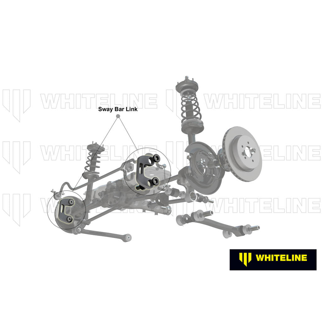 WHITELINE W23480 Rear Anti Roll Bar Link for Subaru Forester, Impreza, Liberty/Outback Photo-1 