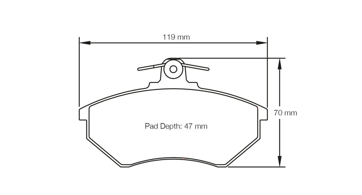 PAGID 1743-RS42 Brake Pads Photo-0 