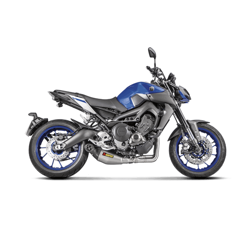 AKRAPOVIC S-Y9R8-HEGEHT Racing Line (Titanium) Yamaha MT-09/FZ-09 2018 Photo-1 