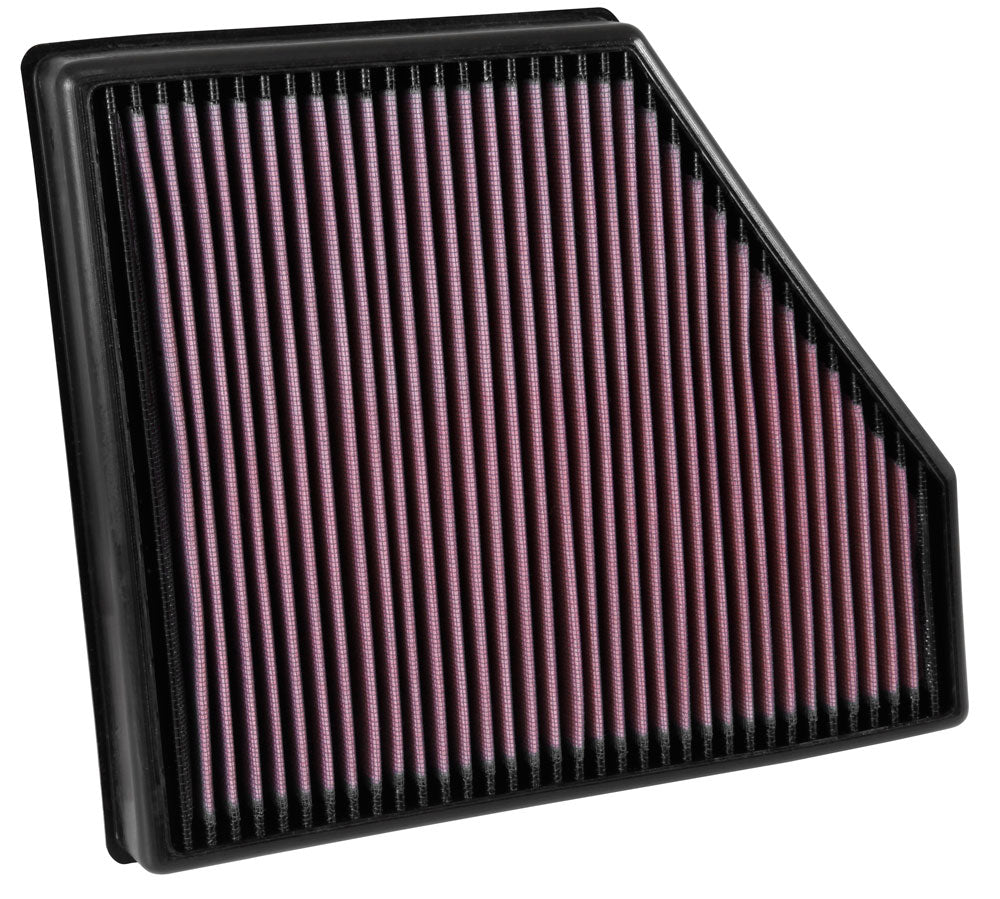 K&N 33-5047 Replacement Air Filter CHEVROLET CAMARO V8-6.2L F/I; 2016-2017 Photo-0 