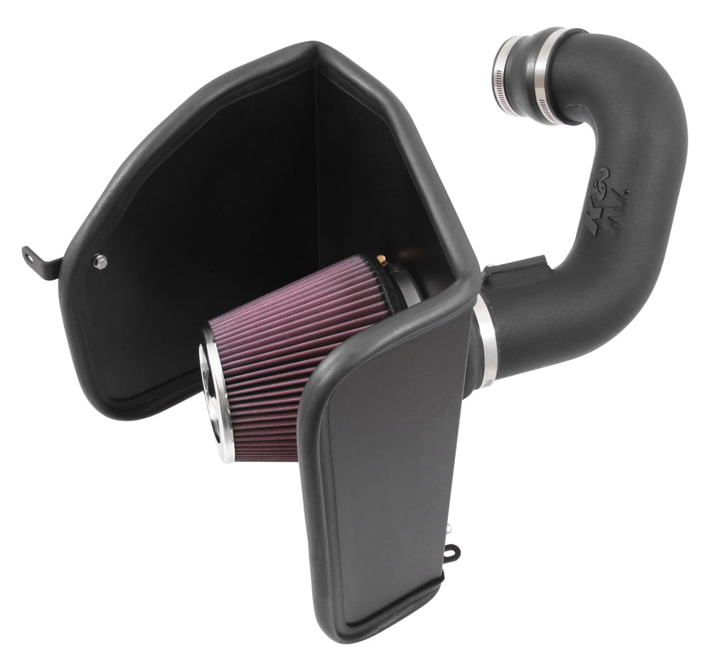 K&N 63-3088 Performance Air Intake System AIRCHARGER; CHEVY COLORADO V6-3.6L F/I, 2015 Photo-0 