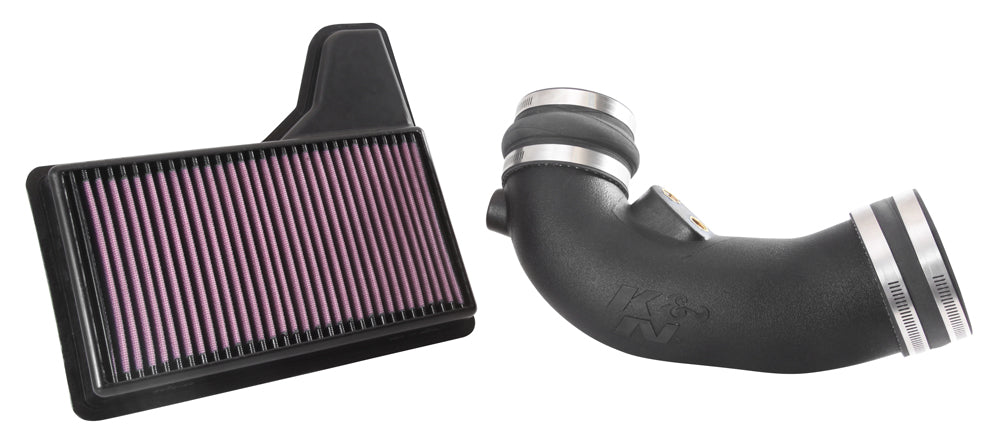 K&N 57-2590 Performance Air Intake System FORD MUSTANG GT V8-5.0L F/I, 2015 Photo-0 