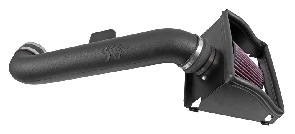 K&N 63-2591 Performance Air Intake System AIRCHARGER; FORD F150 V8-5.0L F/I,2015-2016 Photo-0 