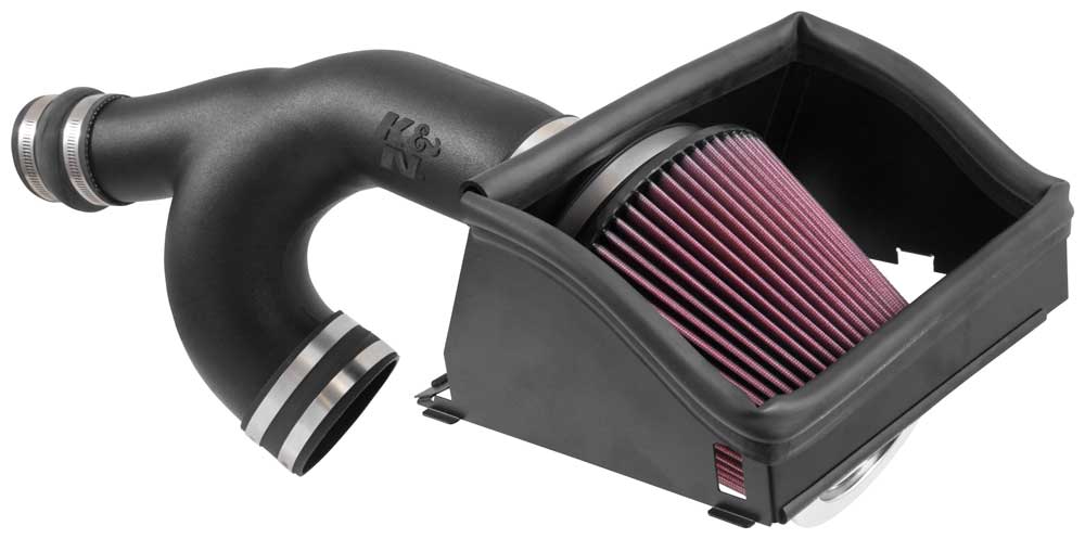 K&N 57-2593 Performance Air Intake System FORD F150 V6-2.7L F/I, 2015 Photo-0 