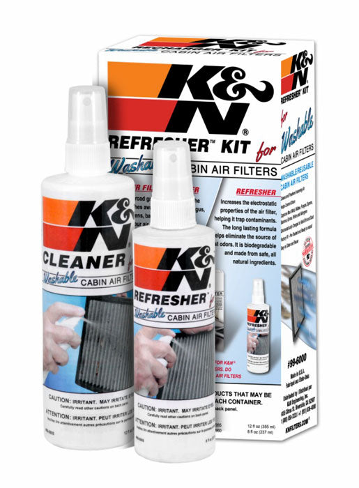 K&N 99-6000 Cabin Filter Cleaning Care KitCABIN Filter CLEANING KIT Photo-0 