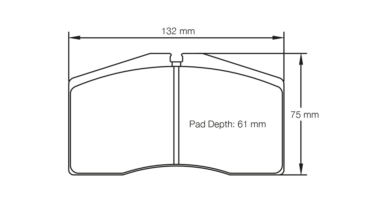 PAGID 1842-RSL29 Front Brake Pads for PORSCHE 993 Turbo / GT2 / RS Photo-0 